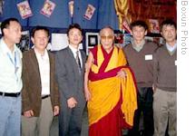 达赖喇嘛访澳期间在悉尼会见中国部分异议人士